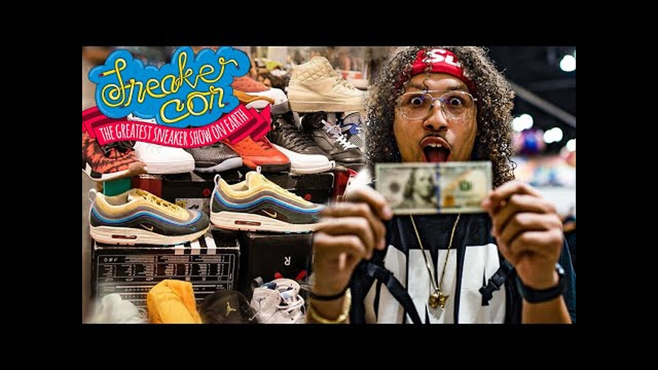 What Can $100 Buy At SNEAKER CON? (SHOCKING)