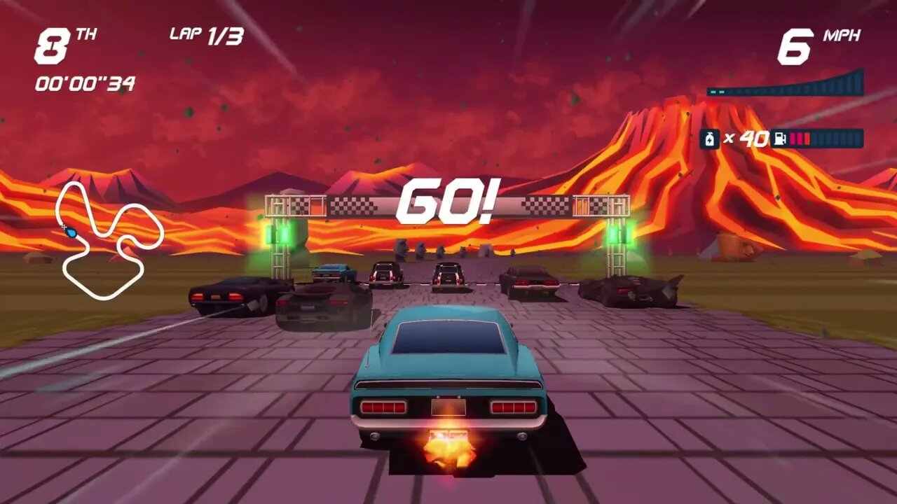 Horizon Chase Turbo (PC) - Adventures Mode: Westbound Adventure