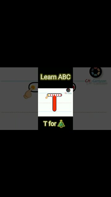 T for Tree | abc cartoon | CH-Cartoon