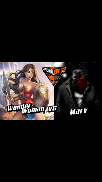 WONDER WOMAN Vs. MARV - Comic Book Battles: Who Would Win In A Fight?
