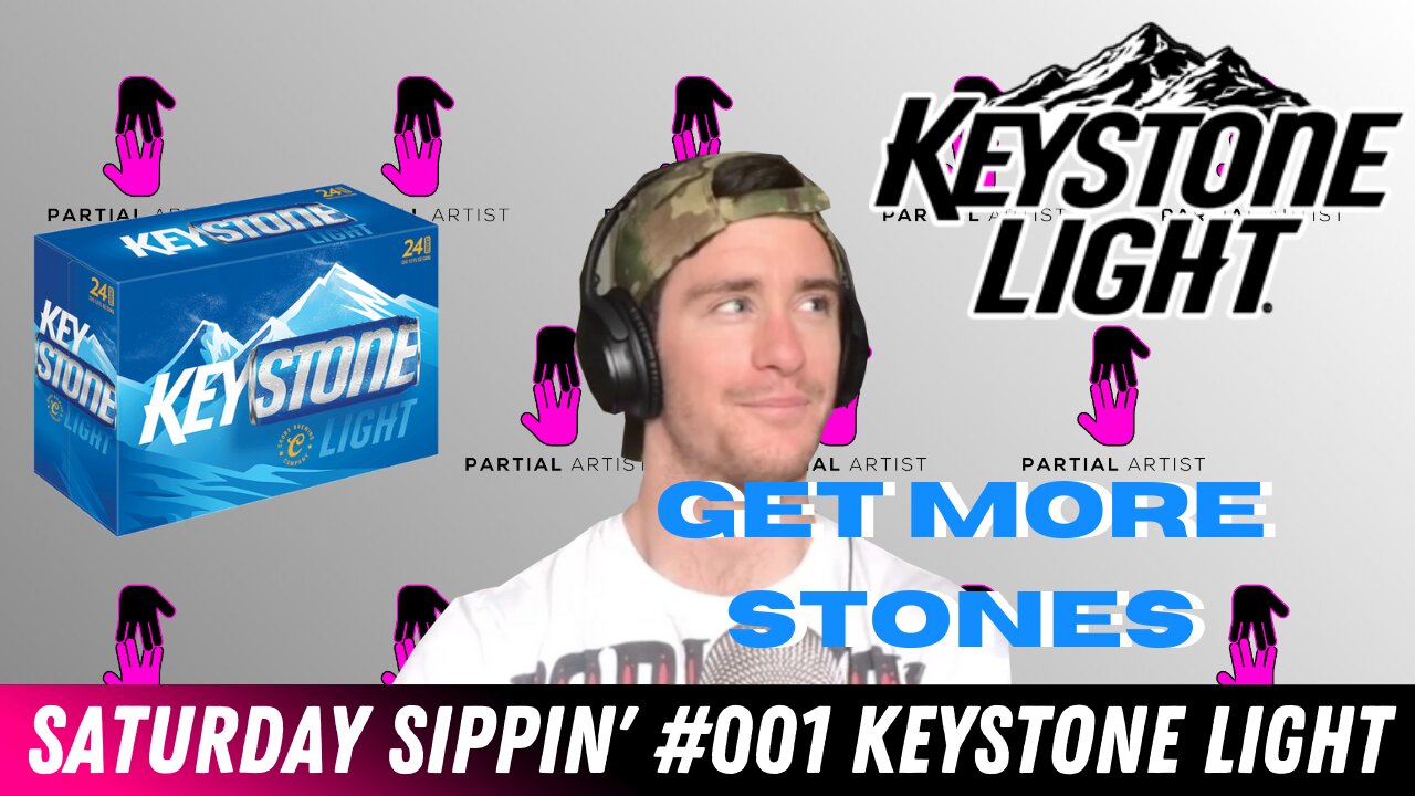 Saturday Sippin' #001 | Keystone Light | Partial Artist Podcast