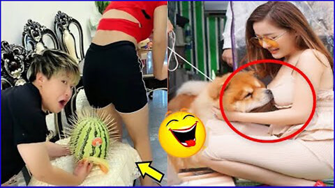 WATCH and TRY TO STOP LAUGHING - Super FUNNY VIDEOS compilation 2022 Part-4