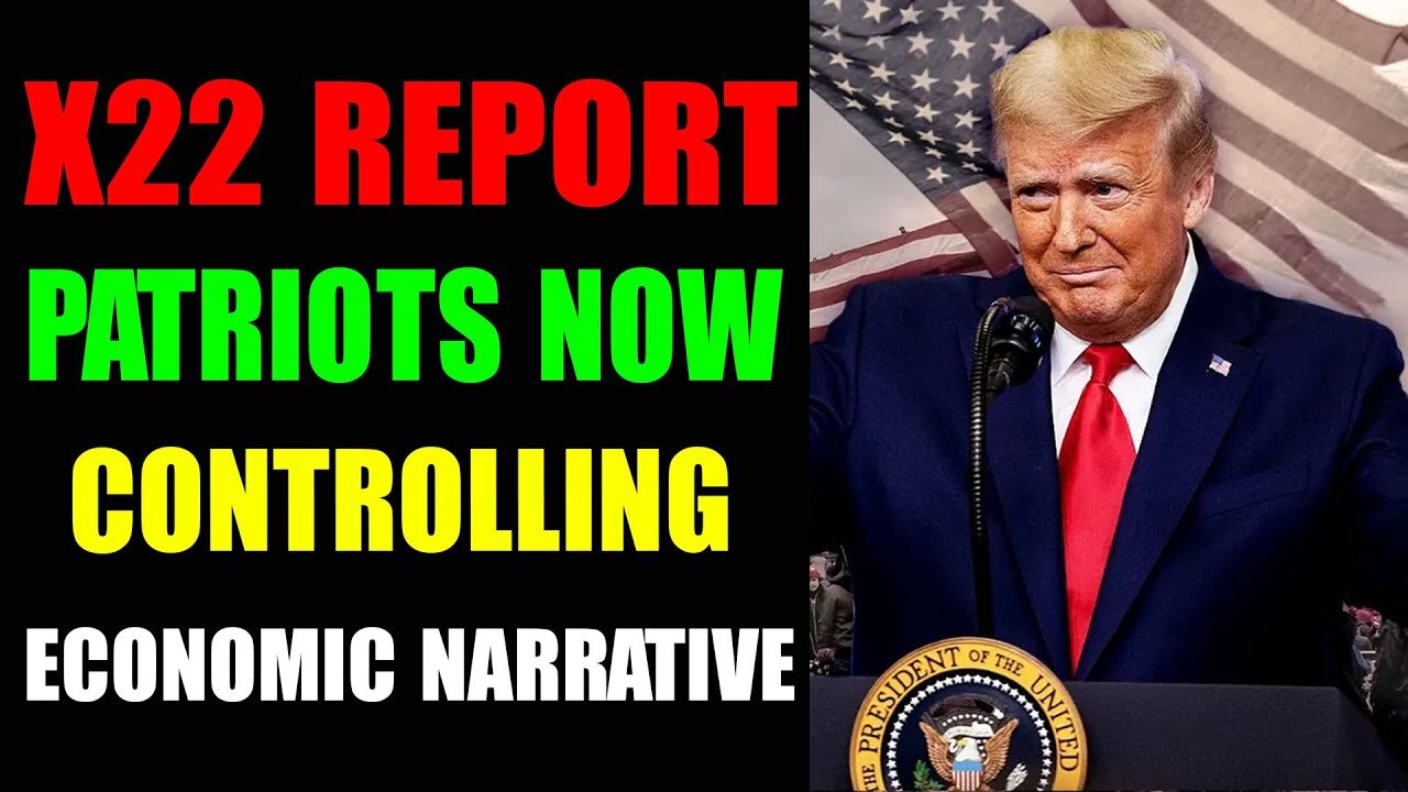 THE PATRIOTS ARE NOW CONTROLLING THE ECONOMIC NARRATIVE, DOWN SHE GOES - TRUMP NEWS