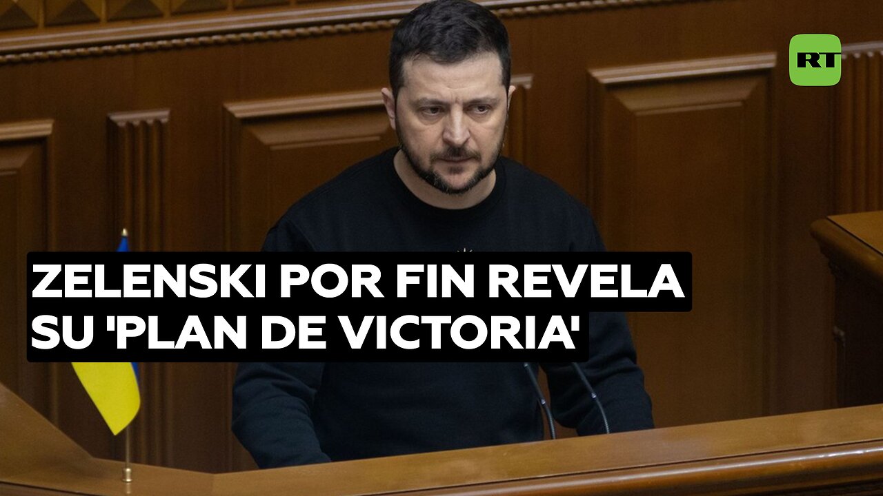 Zelenski por fin revela su 'plan de victoria'