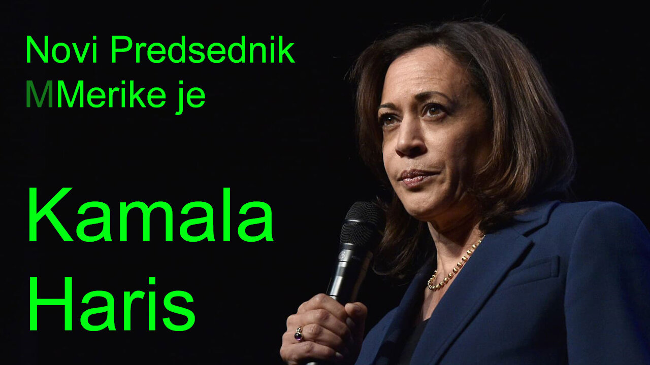 Kamala Harris je Novi Predsednik Amerike ! Tramp je pukao !