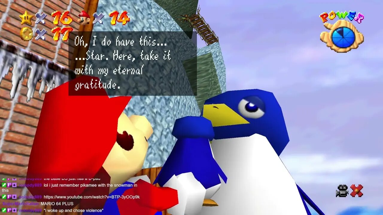 Super Mario 64 - Mommy penguin