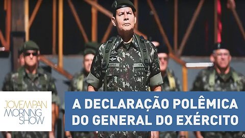 General do Exército Antônio Mourão não será punido após declaração polêmica