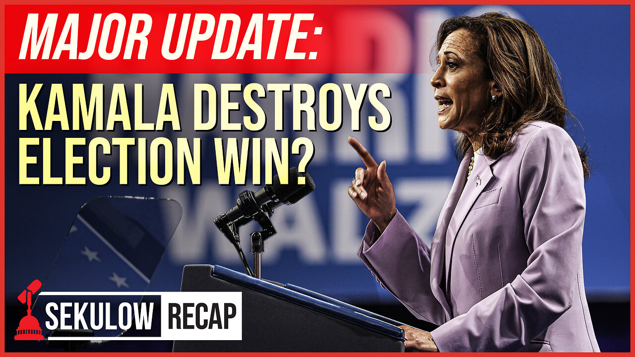 MAJOR UPDATE: Kamala Destroys Election Win?