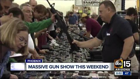 Massive gun show coming to the Valley
