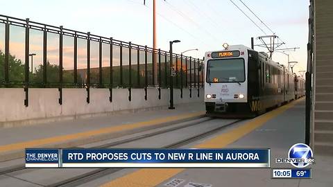 Low ridership on Aurora light rail's R-Line prompts possible cuts