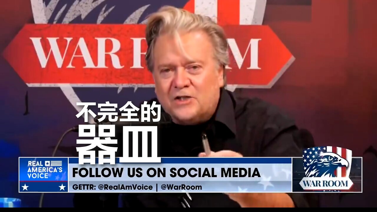 Steve Bannon:不完全的器皿