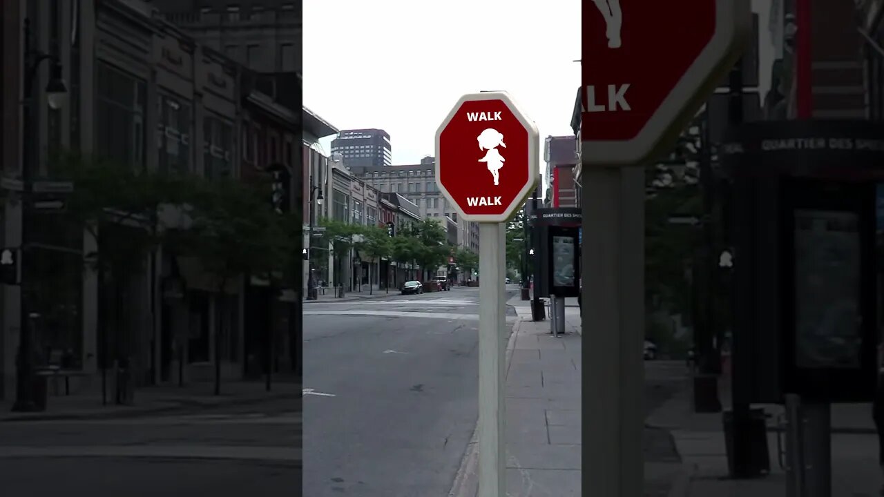 Loli God Requiem Dancing Stop Sign #shorts