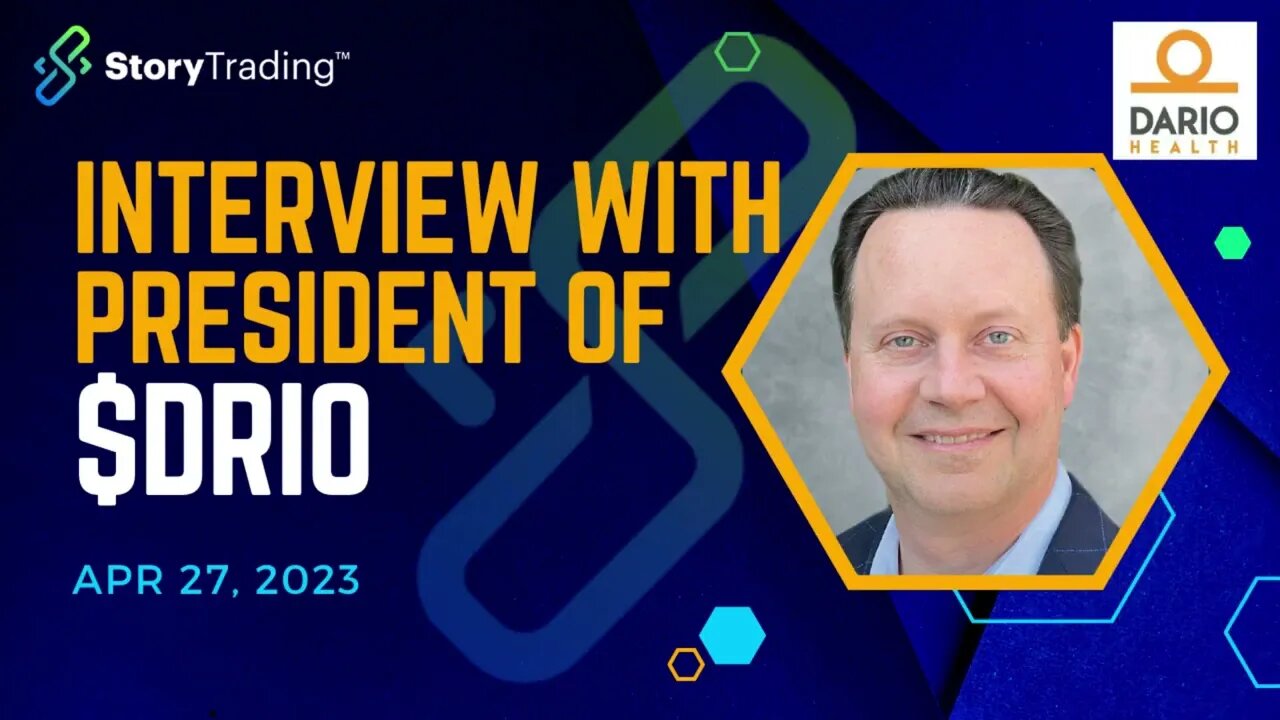 $DRIO President Interview Highlights | StoryTrading