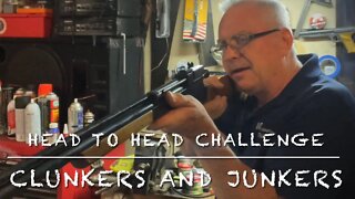 Head to head challenge clunkers and junkers daisy 922, gamo 300 & Crosman 102