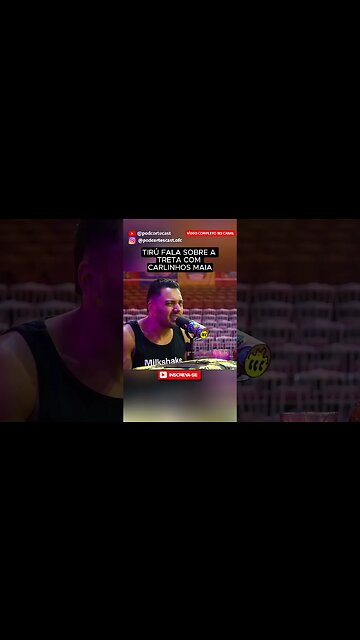 TIRÚ FALA SOBRE A TRETA C/ CARLINHOS MAIA #shorts #tirú #tirullipa #carlinhosmaia #whinderssonnunes