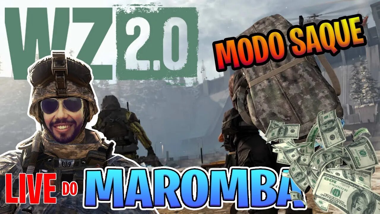 WARZONE \/ MODO SAQUE \/ SEJA MEMBRO do CANAL \/ DEIXA SEU LIKE --* #maromba #FPS #LIVE #WARzone