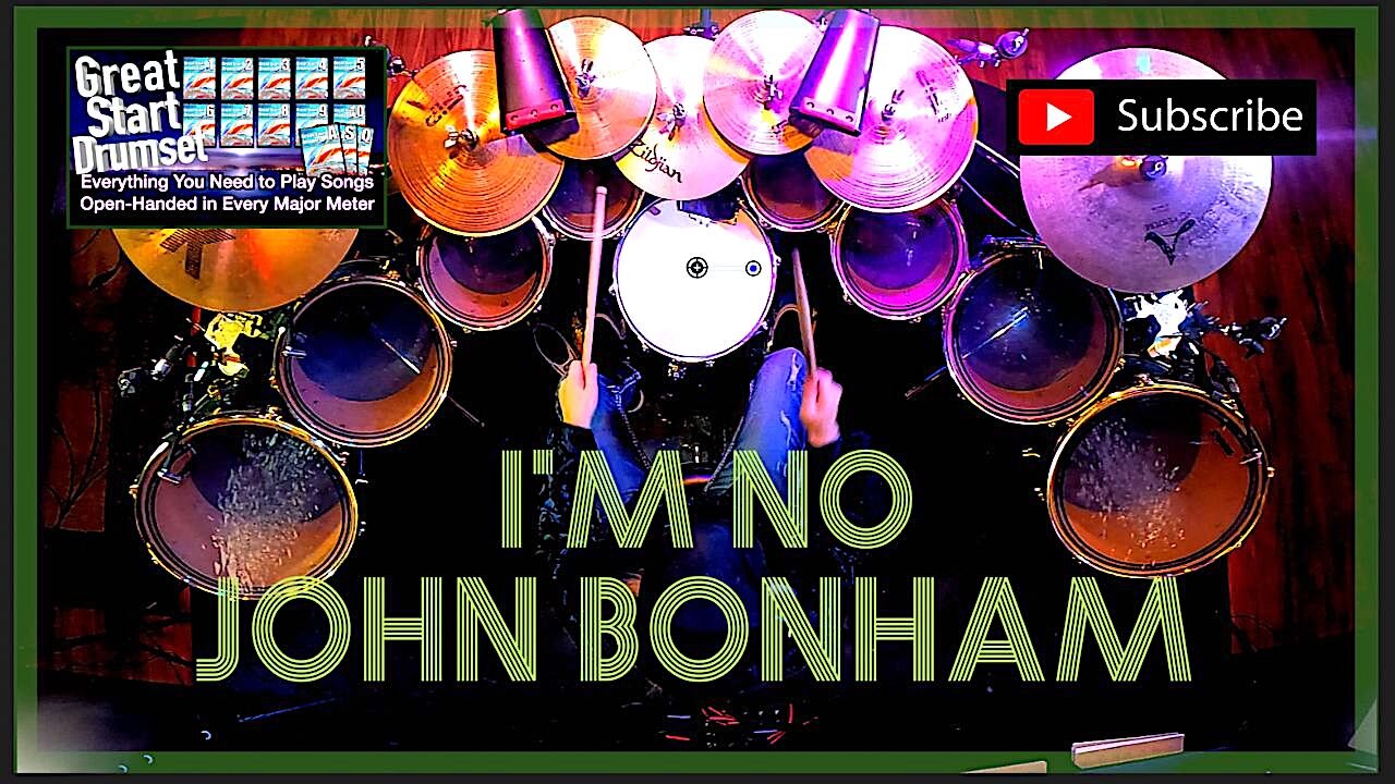 I'm No John Bonham * Mirrored Kit Minute: Linear Squared * Larry London