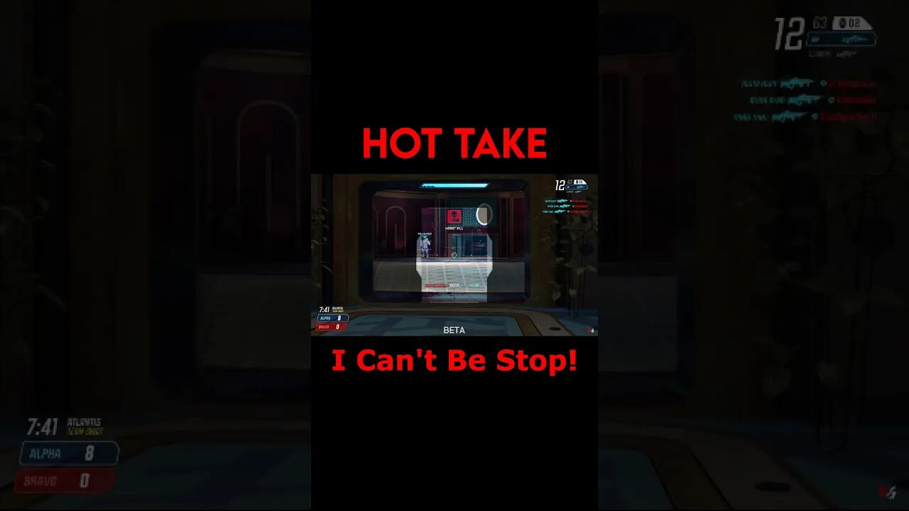 Splitgate: Hot Take - I Can't Be Stop! #Shorts