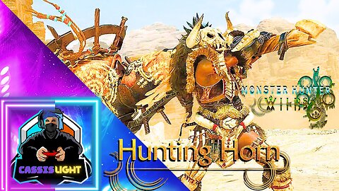 MONSTER HUNTER: WILDS - HUNTING HORN WEAPON GAMEPLAY TRAILER