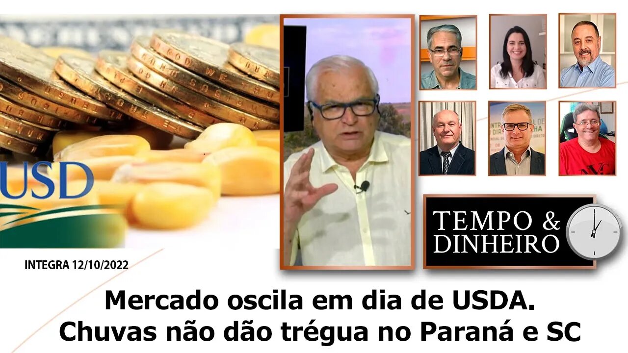 Mercado oscila em dia de USDA. Chuvas não dão trégua no Paraná e SC