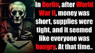 In Berlin, after World War II, money was short, supplies were tight, and it seemed like everyone ...