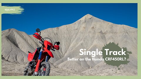 Honda CRF450RL Single Track vs KTM 300 XC