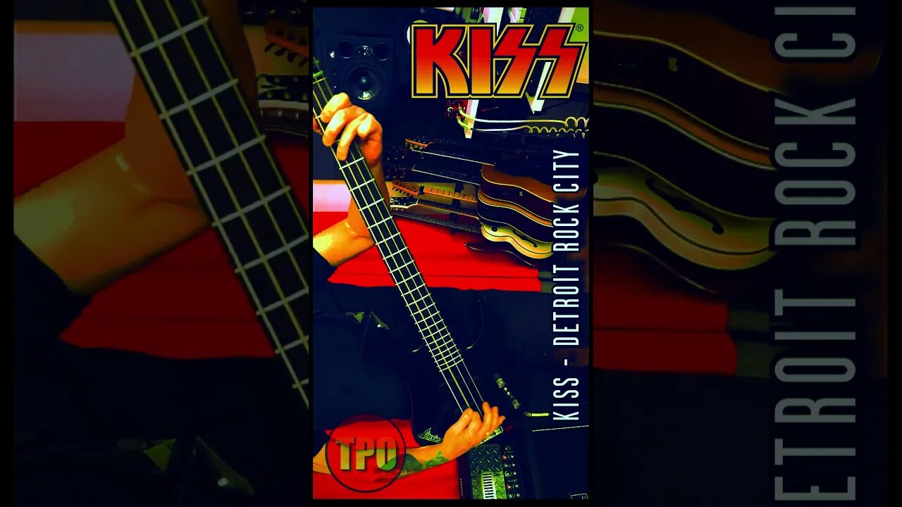 Kiss - Detroit Rock City - bass setup #shorts