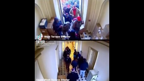 Jan 6 - Protestors Allowed into the Building