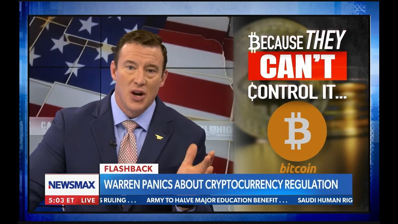 Carl Higbie exposes why the government is afraid of Bitcoin