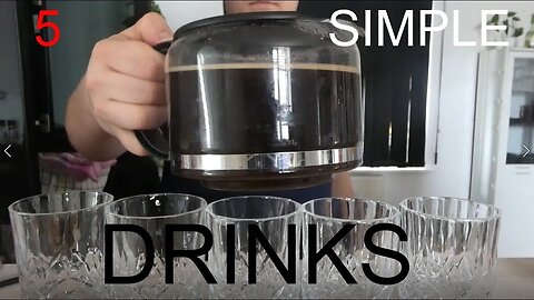 5 Simple Drinks - Coffee