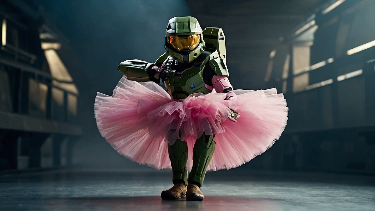 THE HELLDIVER BALLERINA TWIRL, FOR DEMOCRACY.