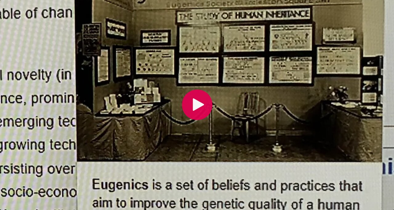 Biobricks for Eugenics … America Approved Eugenics = Biosurveillance - Sabrina Wallace