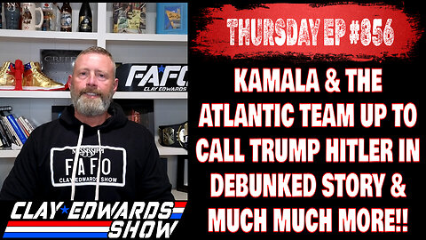 KAMALA AND THE ATLANTIC GET DEBUNKED AFTER MASSIVE TRUMP / HITLER STORY BLOWS UP (EP #856)