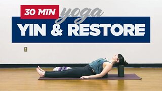 30 Minute Yoga Yin & Restore