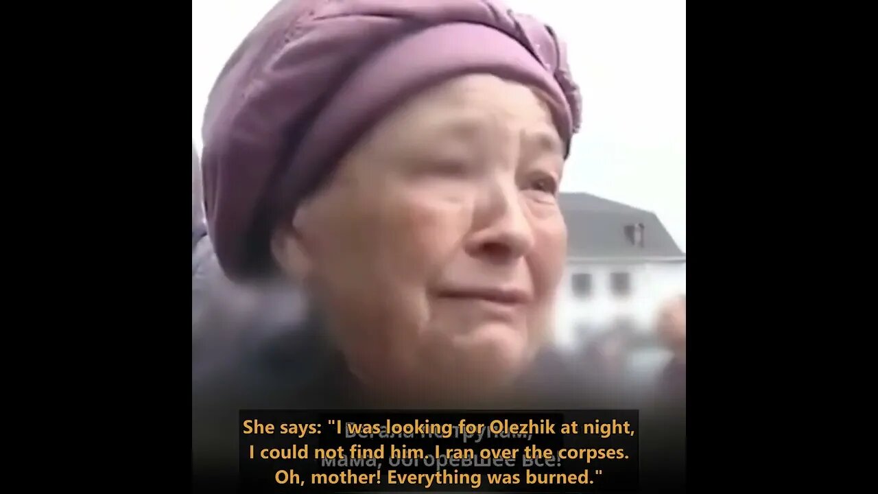 Witness testimonies from Mariupol