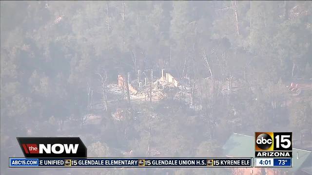 More than 11,000 acres burned in Tinder Fire northeast of Payson