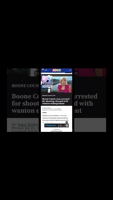 Billy Castle News Report footage. #derkieverse #sbaw #derkie #white #bcmce