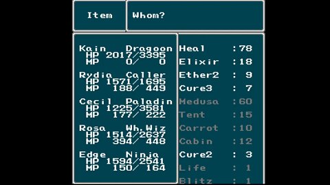 final fantasy 2 (snes) p7 - it's nice to see the old crew one last time
