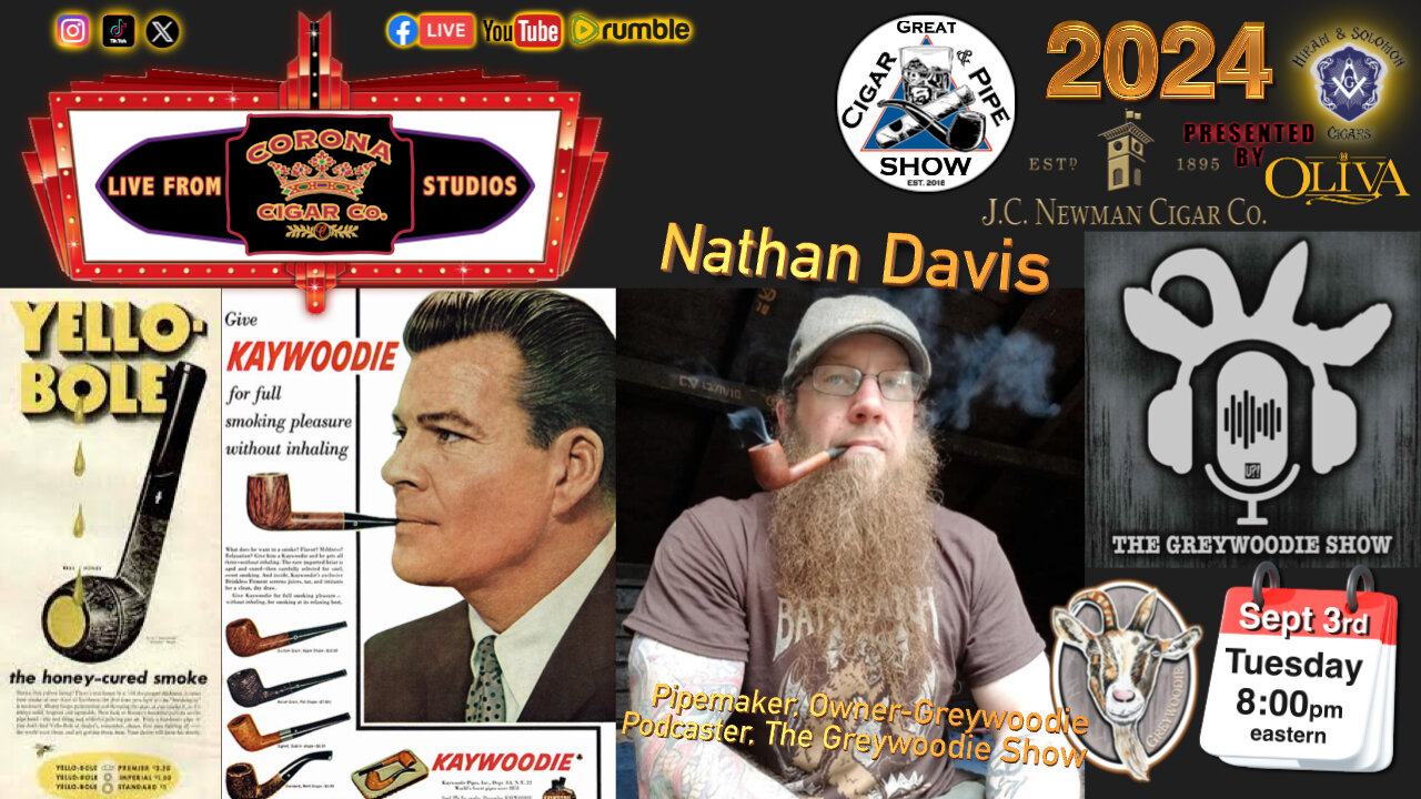 Nathan Davis of Greywoodie joins the crew!