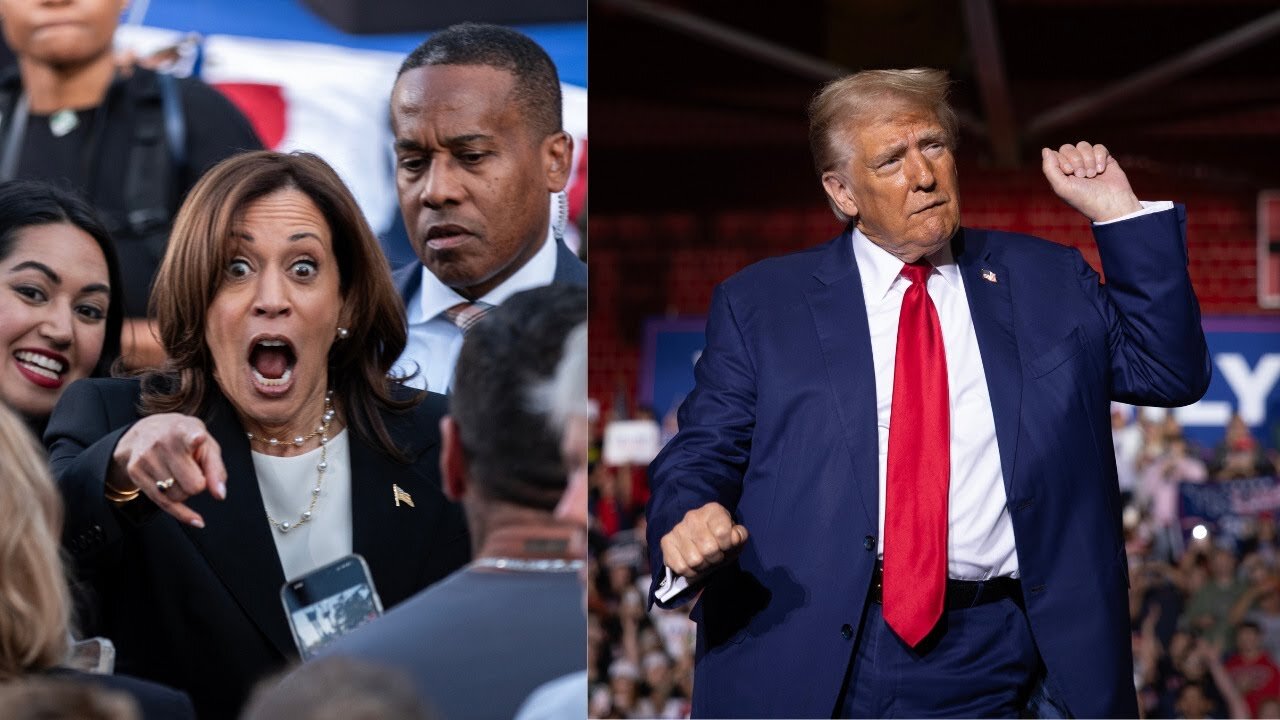 Harris and Biden humiliated by new word salads as Trump gets a rockstar reception in Pennsylvania