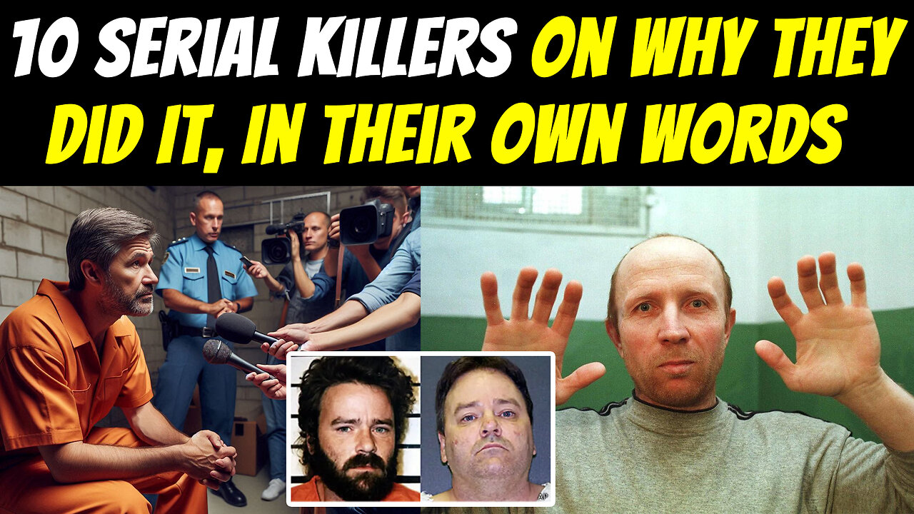 10 Serial Killers On Why They Did It, In Their Own Words | Creepshow