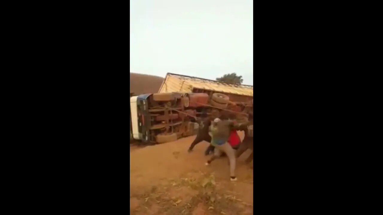 Only in Africa. team spirit