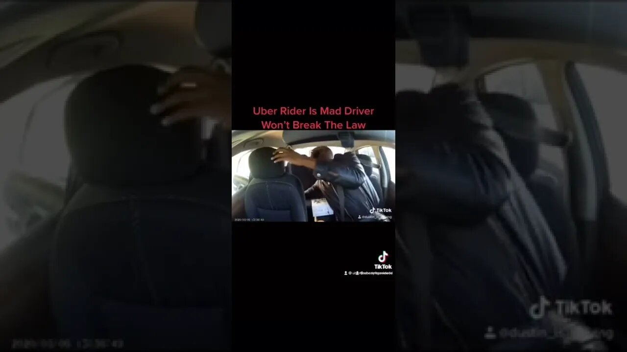 Bro, just call another Uber.