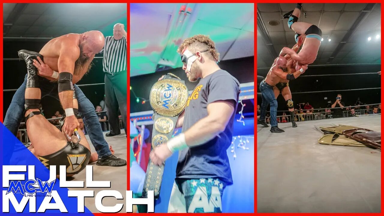 AEW Star Action Andretti vs Ken Dixon, vs The Mecca vs Robert Locke - 4 Corners Championship Match