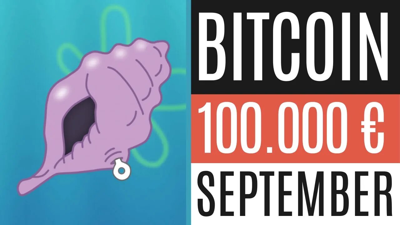 🐚 Bitcoin steigt im September auf 100.000 € | Magische Miesmuschel klärt auf! #shorts