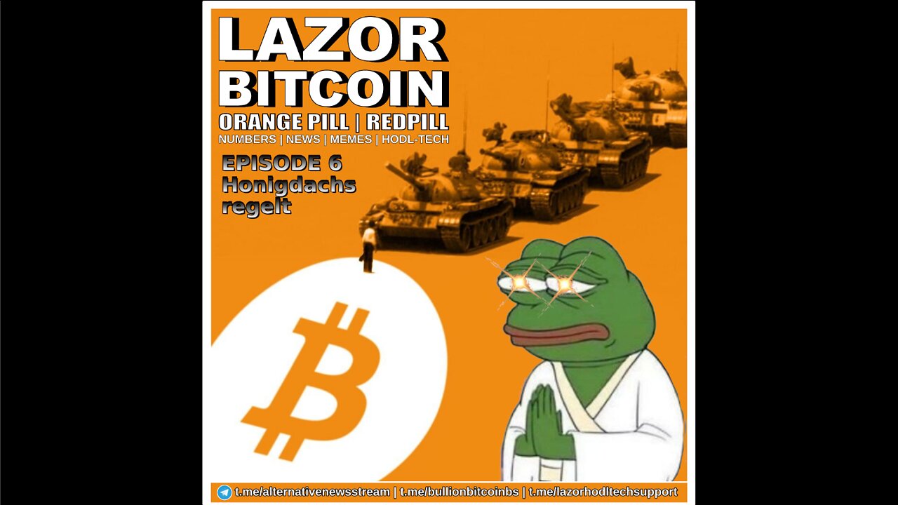 LAZOR BITCOIN EPISODE 6 - Honigdachs regelt