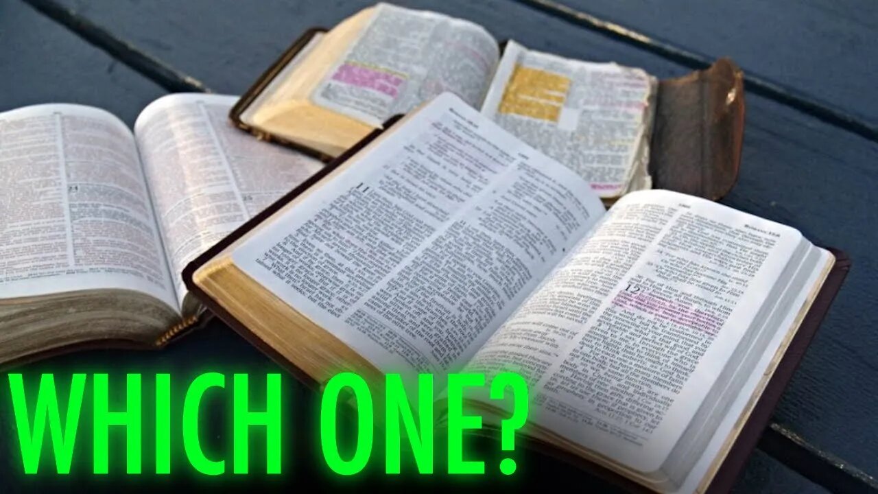 Why are there so many Bibles?