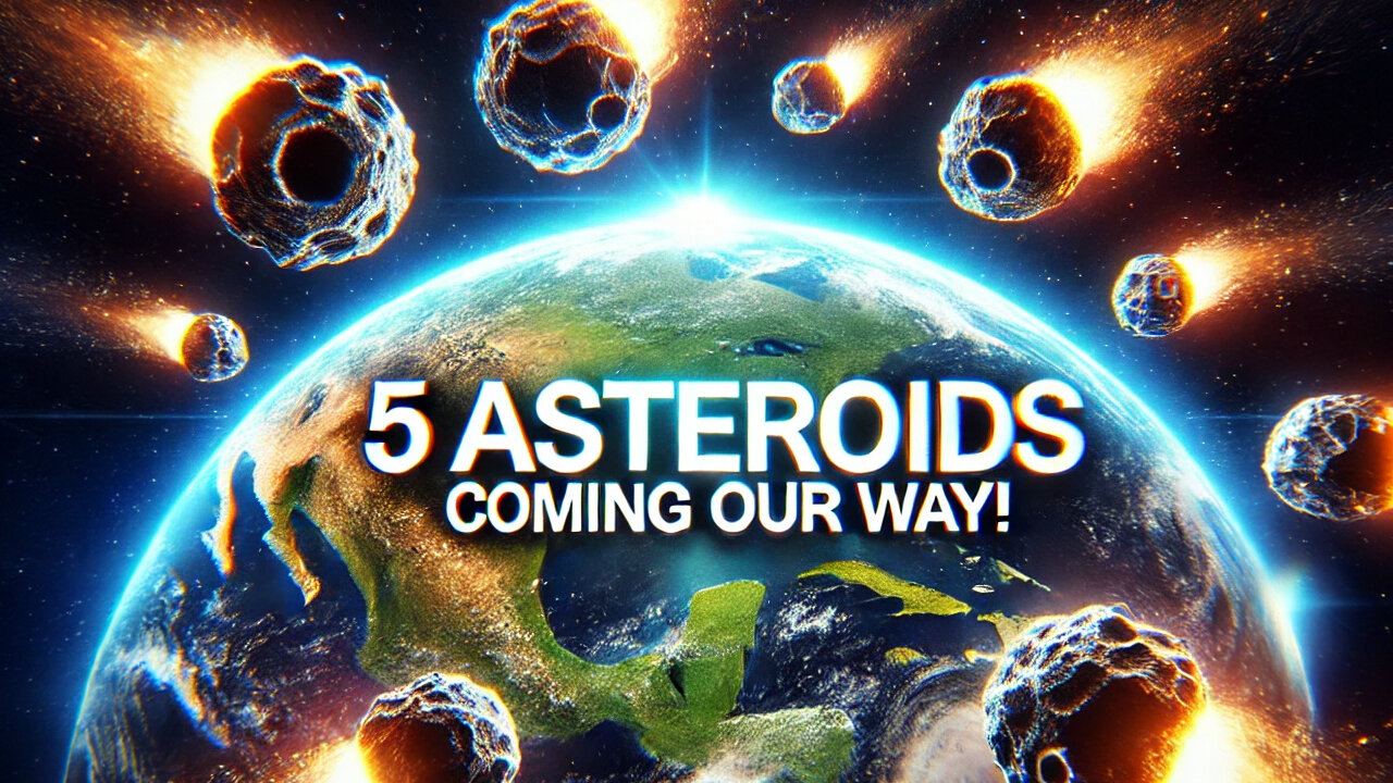5 ASTEROIDS HEADED OUR WAY