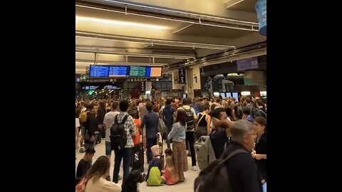 TRAIN STATIONS🚉🛂🛗HIGH-SPEED RAILWAYS🚆SABOTAGED IN FRANCE🚇🇫🇷💫