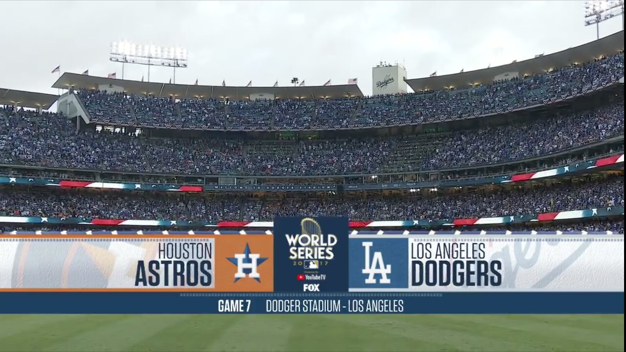 2017 World Series Dodgers vs Astros Game 7